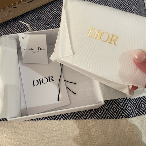 Lady Dior Flap Card Holder - Black Patent Cannage Calfskin W TAGS AND OG PACKAGE - Picture 8 of 12